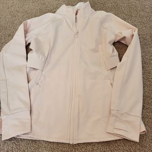 Fabletics light pink jacket sz medium